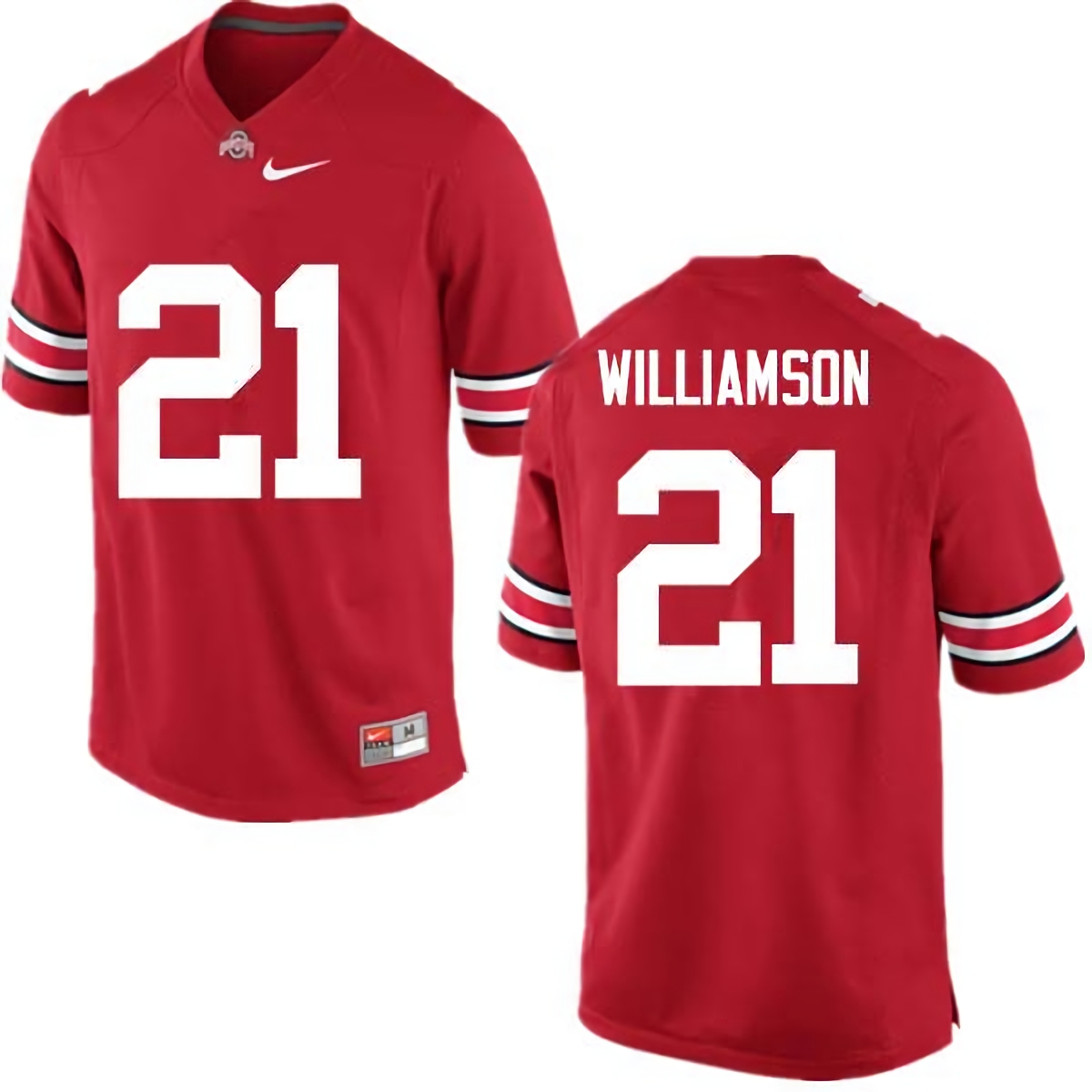 Marcus Williamson Ohio State Buckeyes Men's NCAA #21 Nike Red College Stitched Football Jersey DSJ1656BF